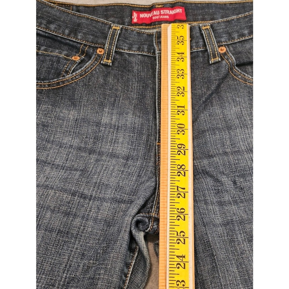 Levis 505 Nouveau Jeans Women's Straight SZ 10M - Picture 8 of 11